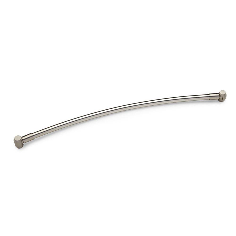 Barclay Curved 66'' Shower Rod w/FlangePolished Chrome