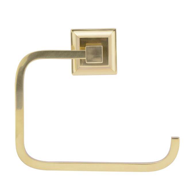 Barclay Stanton Towel Ring,Antique Brass