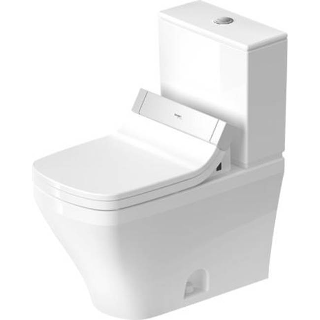 Duravit DuraStyle Two-Piece Toilet Kit White with Seat
