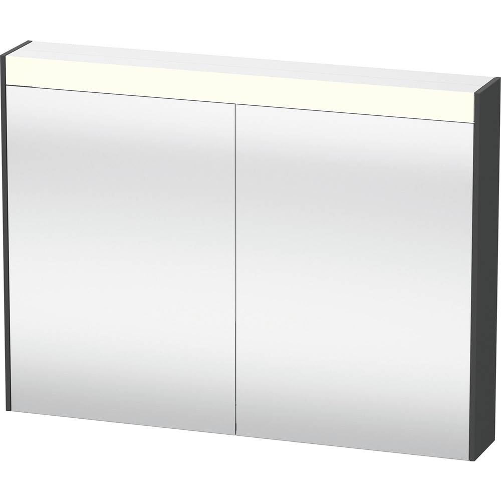Duravit Brioso Mirror Cabinet with Lighting Graphite