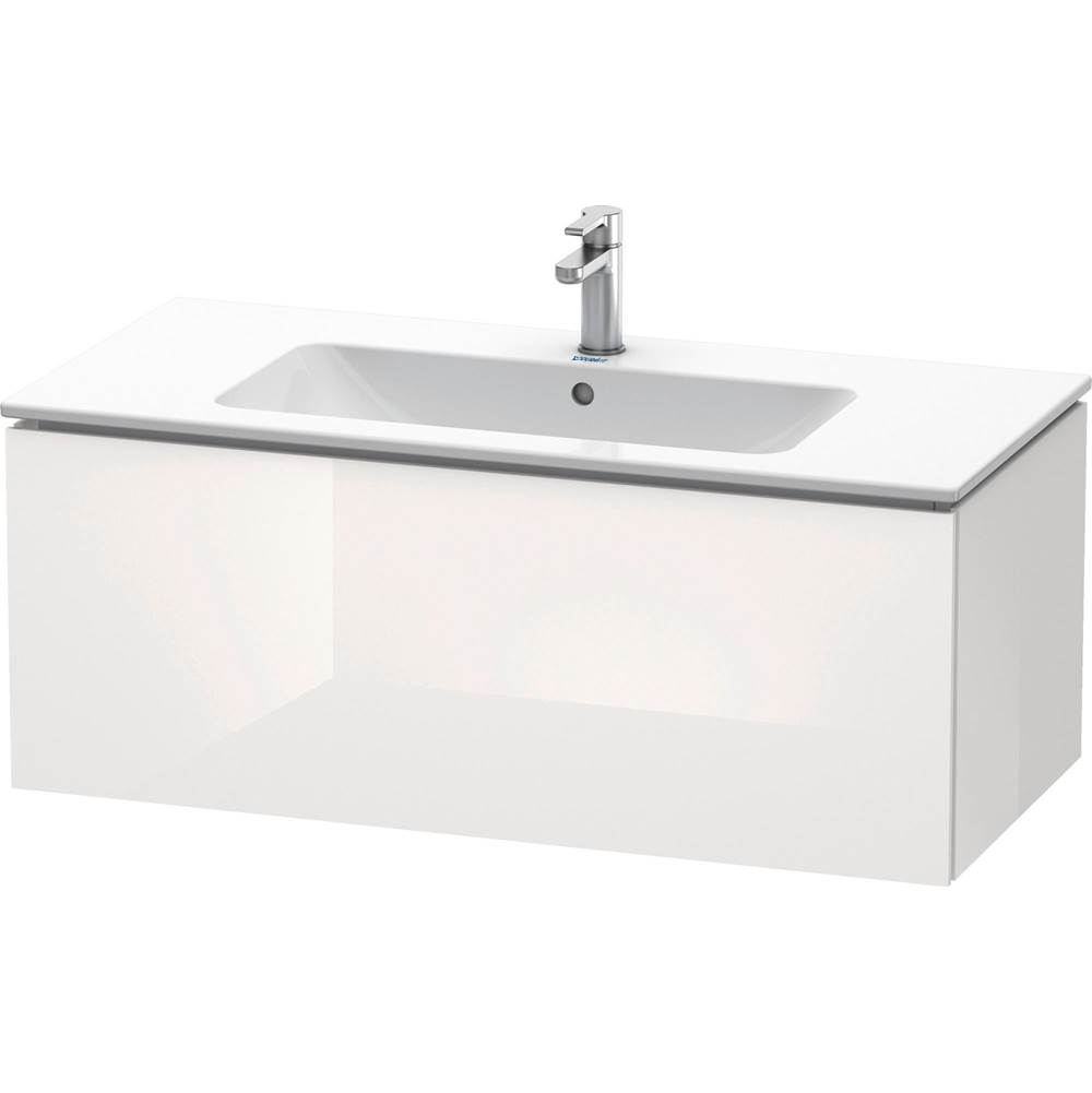 Duravit L-Cube One Drawer Wall-Mount Vanity Unit White