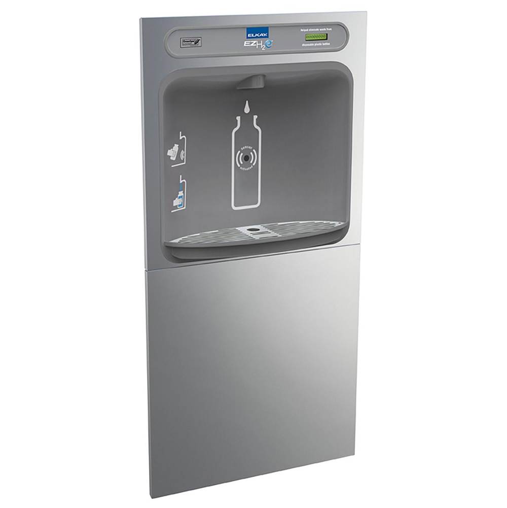 Elkay ezH2O In-Wall Bottle Filling Station with Mounting Frame, Non-Filtered Non-Refrigerated Stainless