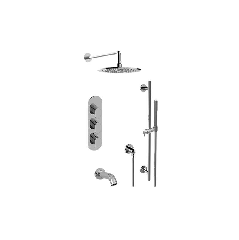 Graff M-Series Full Thermostatic Shower System w/Diverter Valve (Trim Only)