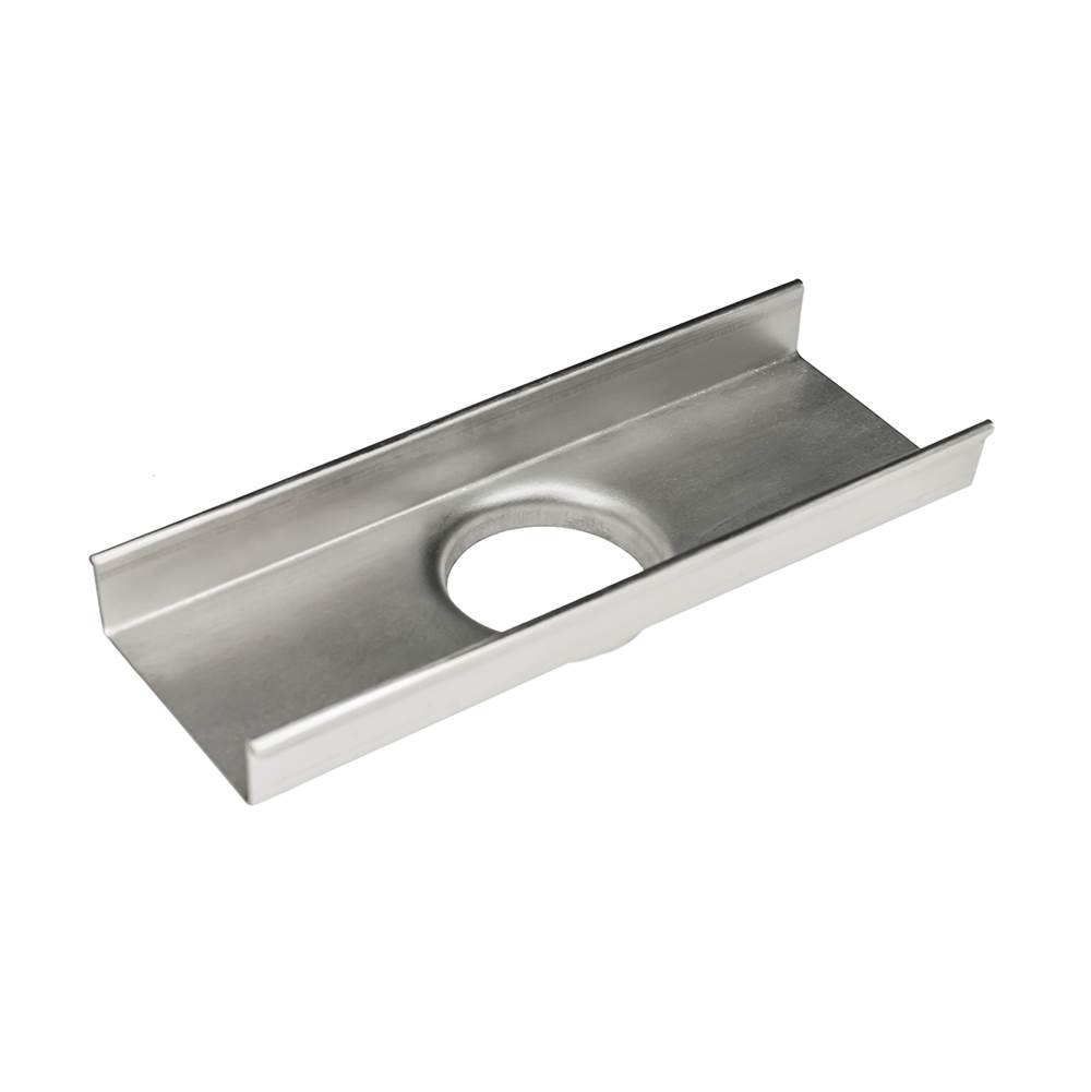 Infinity Drain 8'' Stainless Steel Outlet Section for S-AS 65/S-LTIFAS 65 Series in Polished Stainless