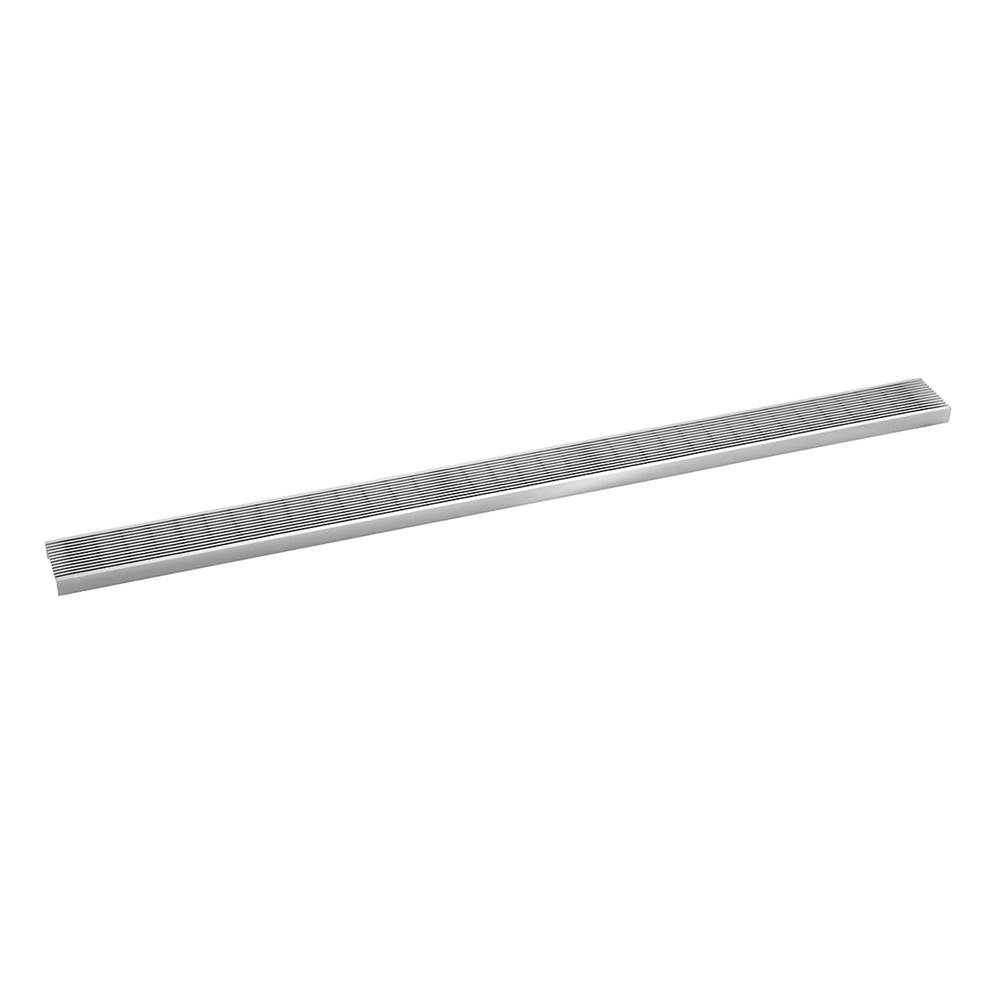 Infinity Drain 48'' Wedge Wire Grate for S-LAG 65/S-AS 65/S-AS 99 in Satin Stainless