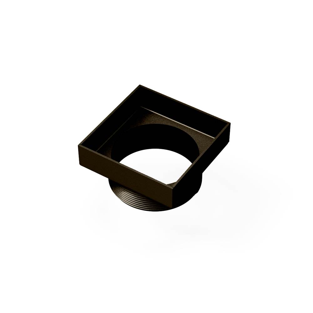 Infinity Drain 5'' x 5'' Stainless Steel 4'' Throat only for TD 5/TD 15 series in Oil Rubbed Bronze