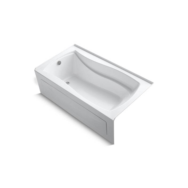 Kohler Mariposa® 66'' x 36'' alcove bath with integral apron and left-hand drain