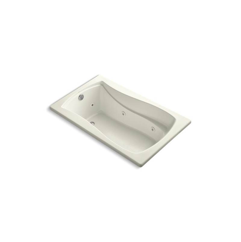 Kohler Mariposa® 60'' x 36'' drop-in whirlpool with reversible drain and heater