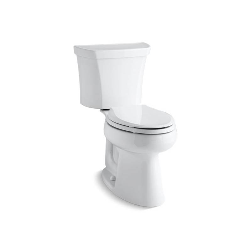Kohler Highline® Comfort Height® Two-piece elongated 1.6 gpf chair height toilet with right-hand trip lever