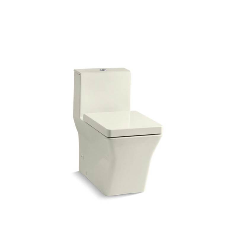Kohler Reve® Comfort Height® One piece compact elongated dual flush chair height toilet with slow close seat
