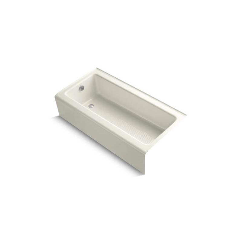 Kohler Bellwether® 60'' x 30-1/4'' alcove bath with integral apron and left-hand drain