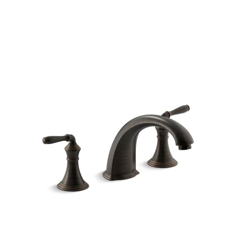 Kohler Devonshire® Bath- or deck-mount bath faucet trim with spout and lever handles