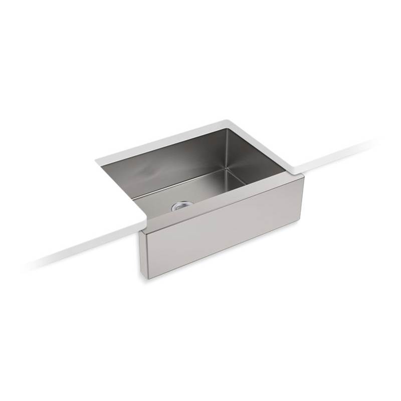 Kohler Strive® 29-1/2'' x 21-1/4'' x 9-5/16'' undermount single-bowl farmhouse kitchen sink