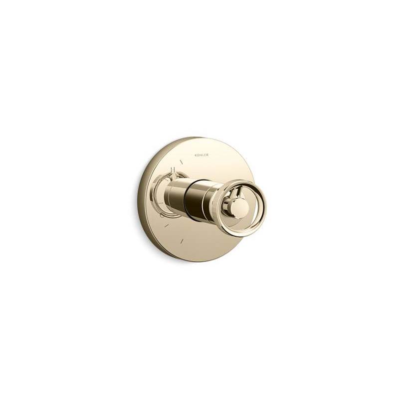 Kohler Components® Rite-Temp® shower valve trim with Industrial handle