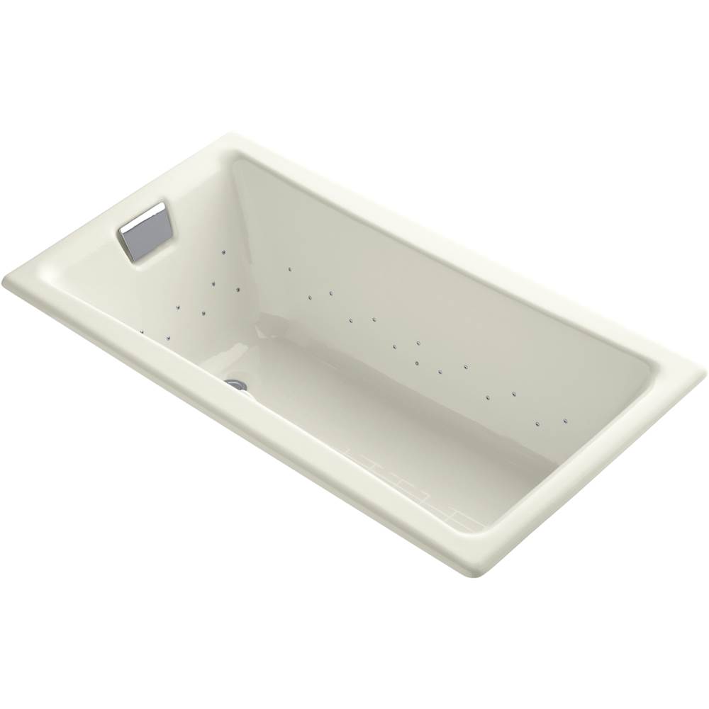 Kohler Tea-for-Two® 60'' x 32'' Heated BubbleMassage™ air bath