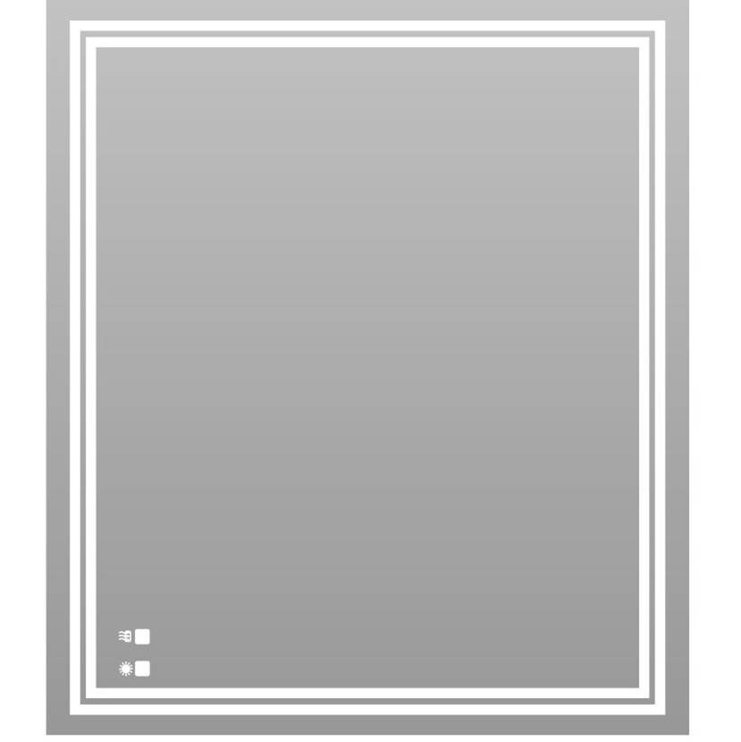 Madeli Zen Illuminated Slique Mirror, 24''X 48''. Lumentouch On/Off Dimmer, Switch.Defogger.Dual Installation