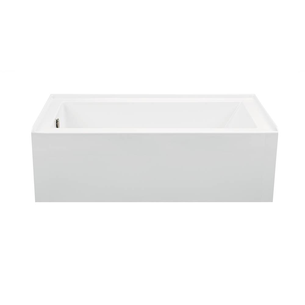 MTI Baths Cameron 1 Acrylic Cxl Integral Skirted Rh Drain Air Bath Elite/Ultra Whirlpool - Biscuit (60X32)