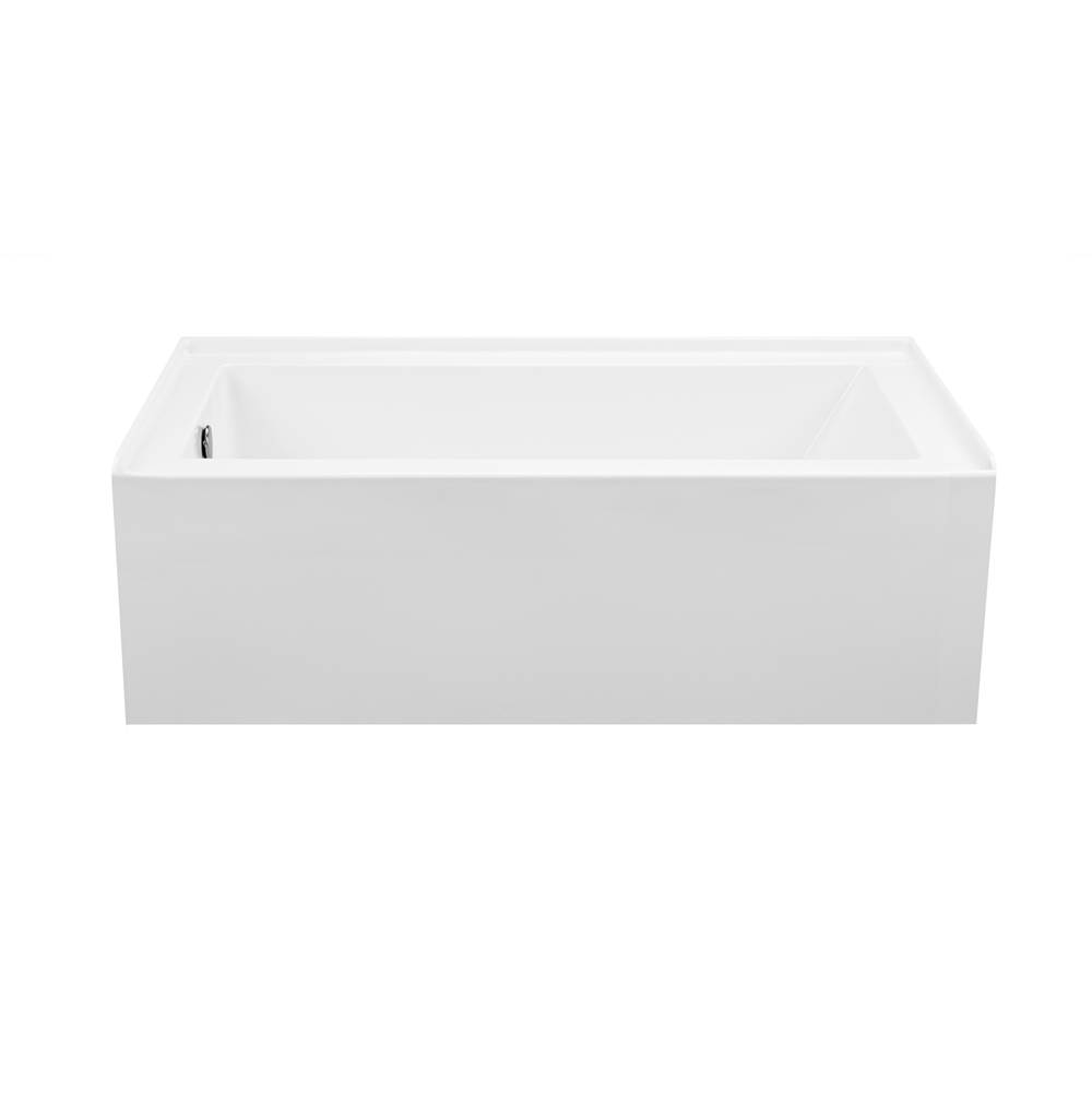 MTI Baths Cameron 3 Acrylic Cxl Integral Skirted Rh Drain Air Bath Elite - White (66X32)