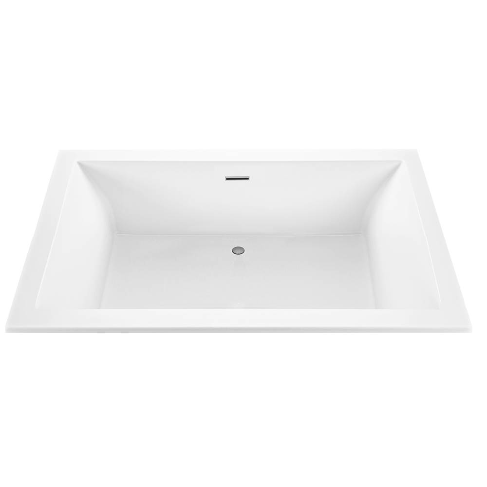 MTI Baths Andrea 28 Acrylic Cxl Undermount Air Bath Elite/Ultra Whirlpool - White (66X30)