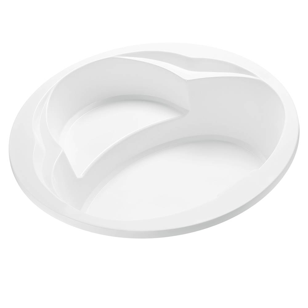 MTI Baths Rendezvoux 2 Acrylic Cxl Drop In Air Bath Elite/Whirlpool - Biscuit (60X60)
