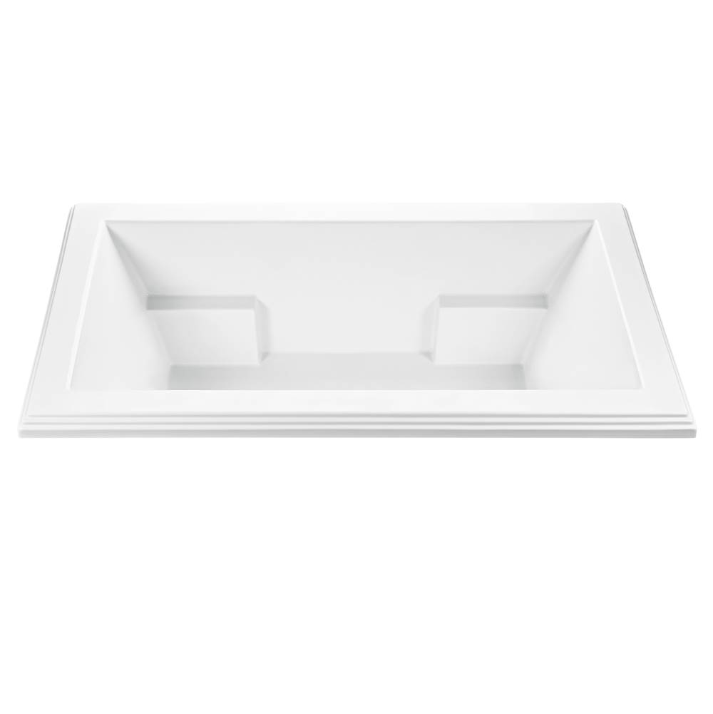 MTI Baths Madelyn 1 Acrylic Cxl Drop In Stream - White (71.625X41.75)