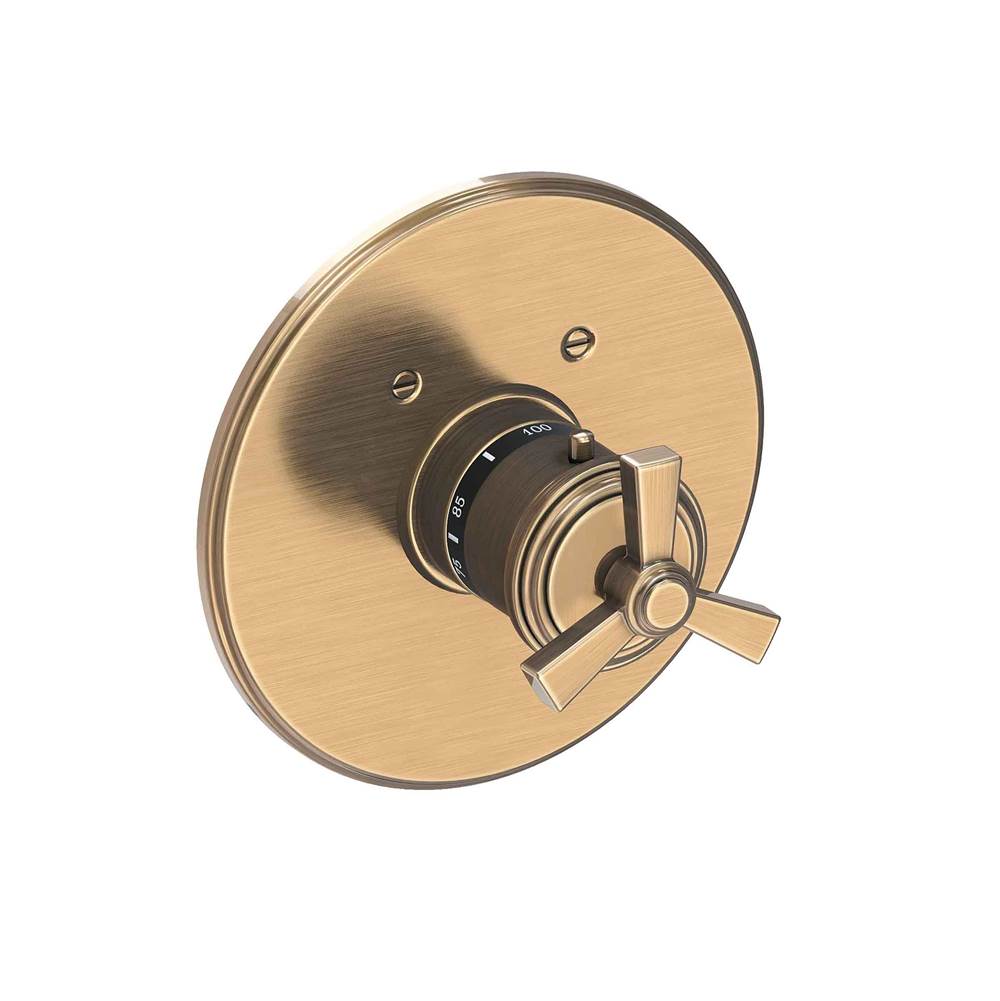 Newport Brass Miro 3/4'' Round Thermostatic Trim Plate with Handle
