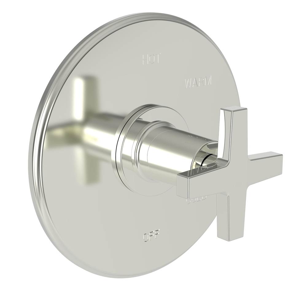 Newport Brass Dorrance Balanced Pressure Shower Trim Plate with Handle. Less showerhead, arm and flange.