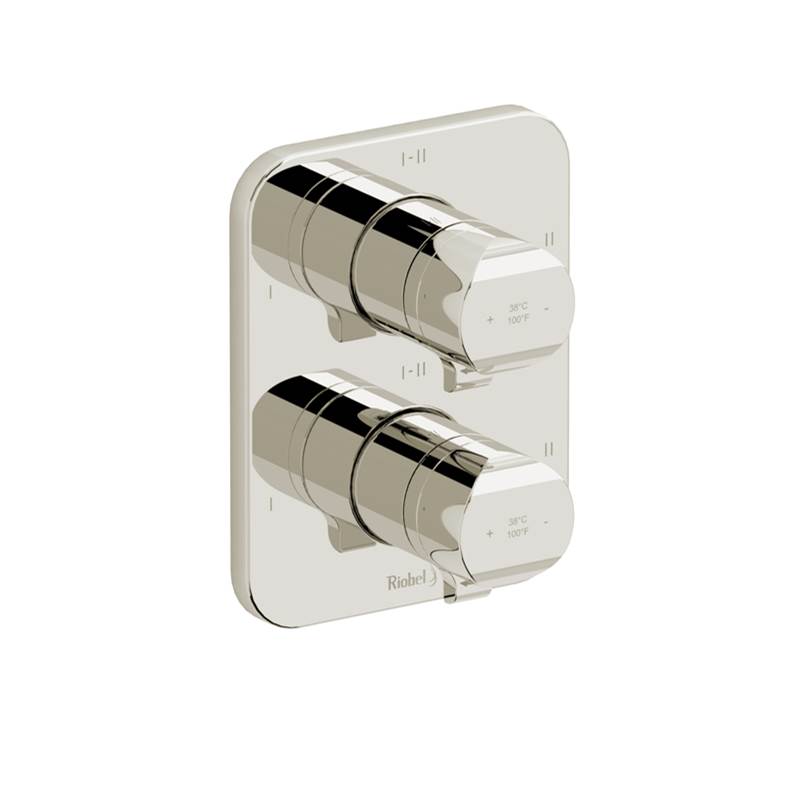 Riobel Salomé™ 3/4'' Therm & Pressure Balance Trim With 6 Functions