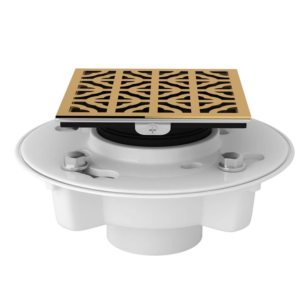 Rohl PVC 2'' X 3'' Drain Kit With 3146 Petal Decorative Cover