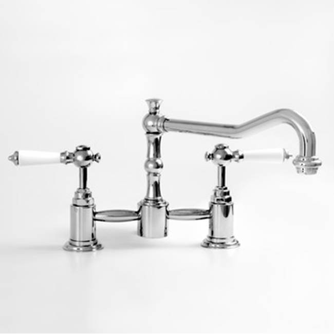 Sigma Pillar Style Kitchen Faucet W/ Swivel Spout Waldorf Coco Bronze .63