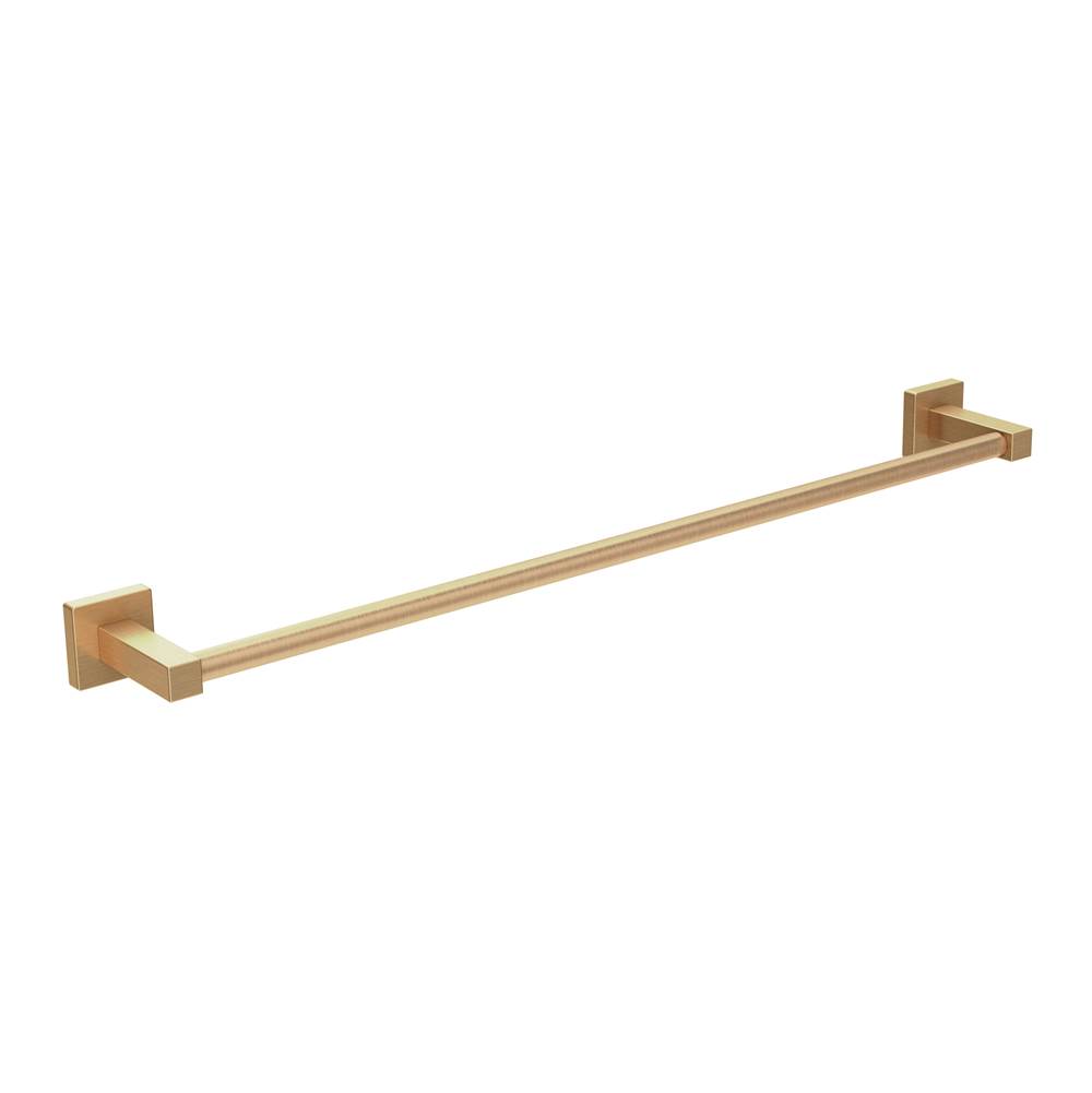Symmons Duro 24 in. Wall-Mounted Towel Bar in Brushed Bronze