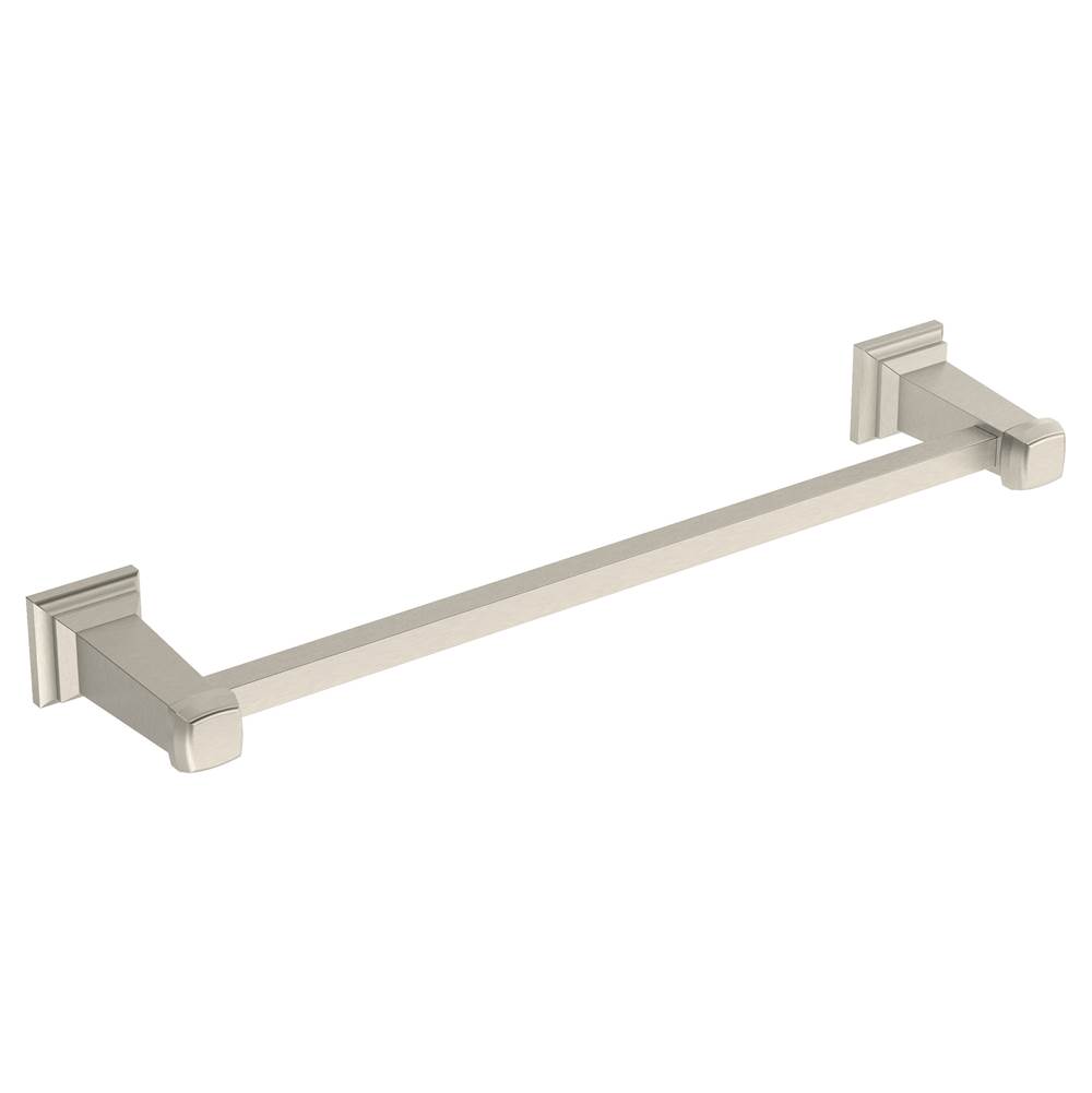 Symmons Oxford 24 in. Wall-Mounted Towel Bar in Satin Nickel