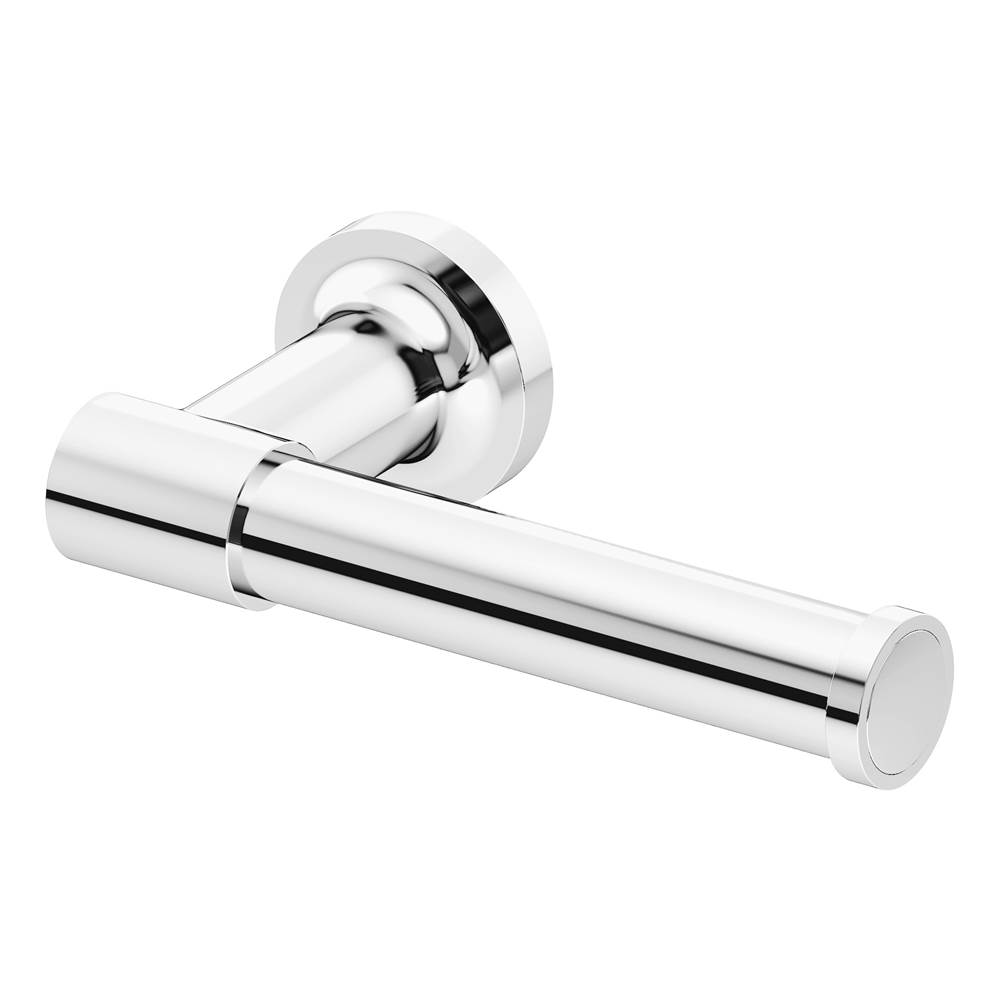 Symmons Museo Wall-Mounted Left Toilet Paper Holder in Polished Chrome