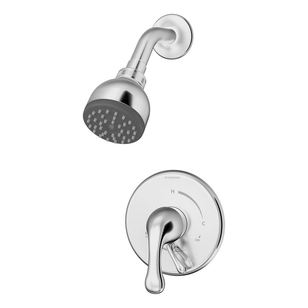 Symmons Unity Single Handle 1-Spray Shower Trim with Secondary Volume Control in Polished Chrome - 1.5 GPM (Valve Not Included)