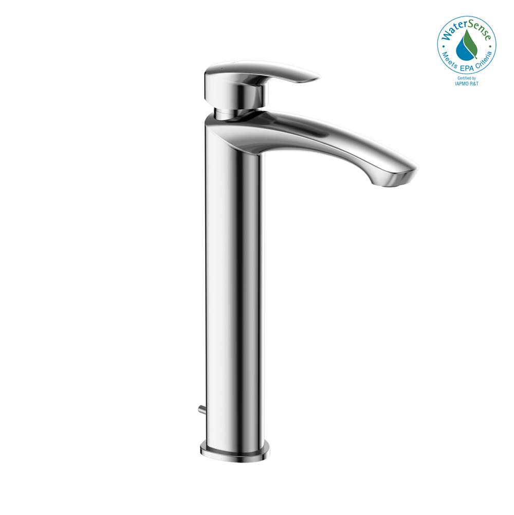 TOTO Toto® Gm 1.2 Gpm Single Handle Vessel Bathroom Sink Faucet With Comfort Glide Technology, Polished Chrome