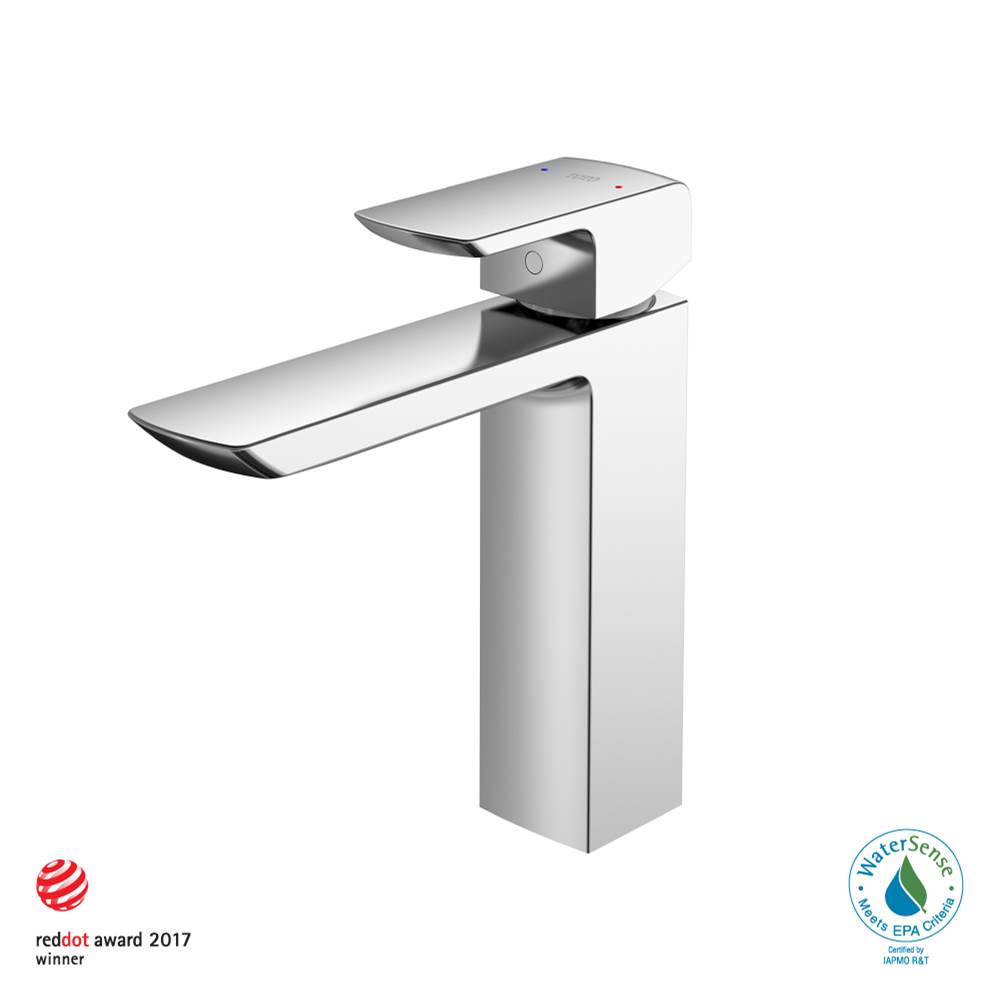 TOTO Toto® Gr 1.2 Gpm Single Handle Semi-Vessel Bathroom Sink Faucet With Comfort Glide™ Technology, Polished Chrome