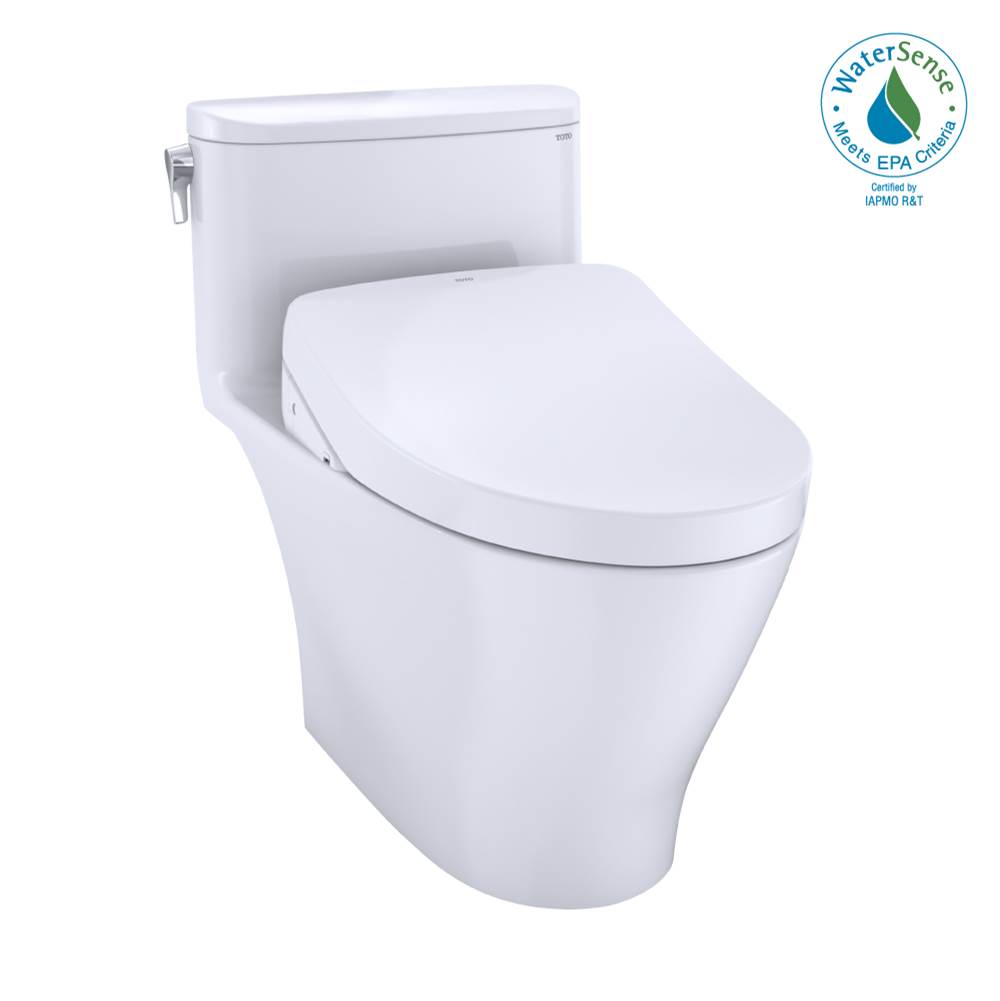 TOTO Toto® Washlet®+ Nexus® 1G® One-Piece Elongated 1.0 Gpf Toilet With S550E Bidet Seat, Cotton White