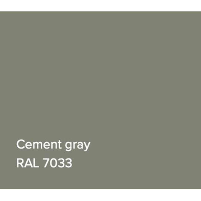 Victoria + Albert RAL Basin Cement Grey Gloss