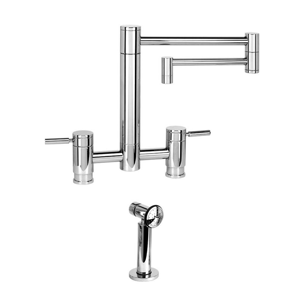 Waterstone Waterstone Hunley Bridge Faucet - 18'' Articulated Spout